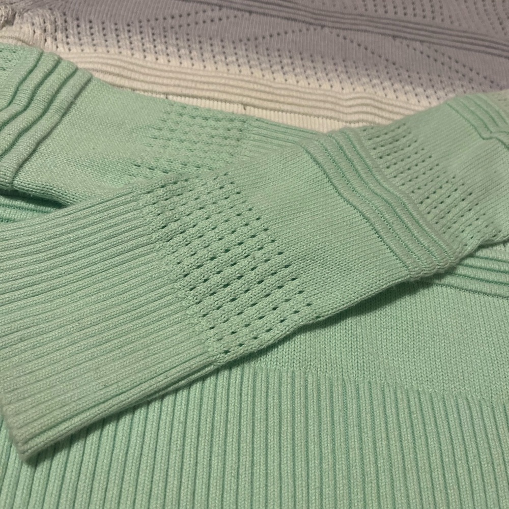 Lululemon Ivviva Youth Ombre Calm After Practice Loose Knit Sweater - Picture 8 of 10